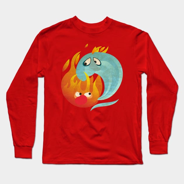 Heat Miser Long Sleeve T-Shirt by Christyn Evans